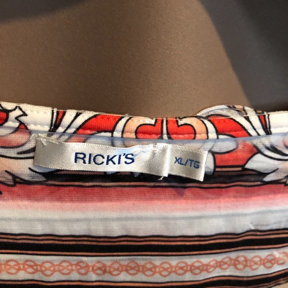 Very unique Ricki’s rolled tank top (XL) - Picture 3 of 6